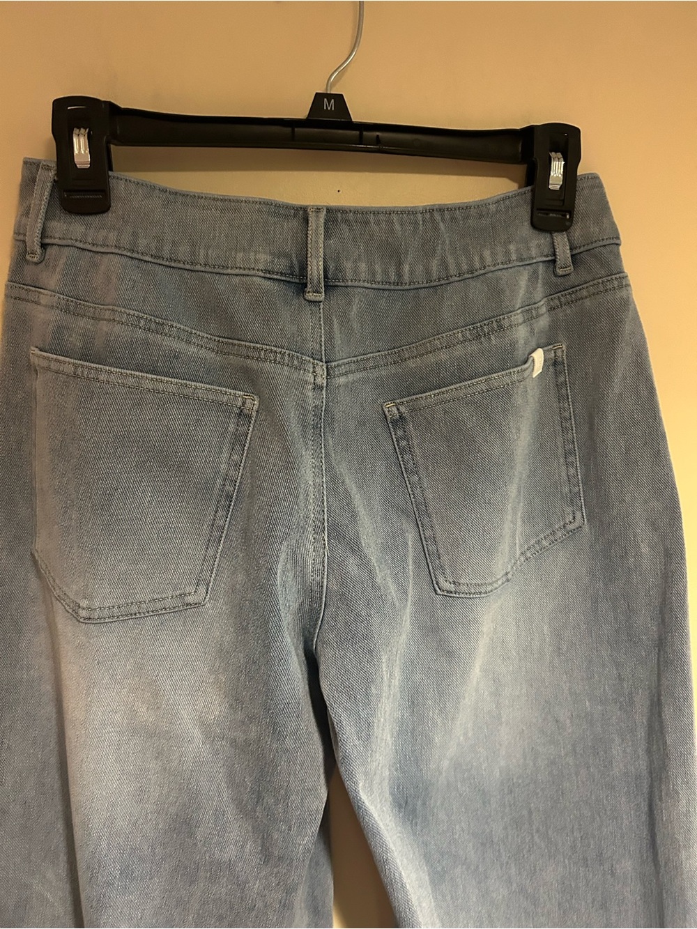 Halara Flex Asymmetrical Low Rise Baggy Wide Leg Jeans Sz XS Petite - Picture 10 of 11